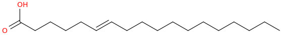 6 octadecenoic acid, (6e) 